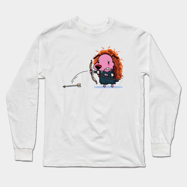 Be Brave Long Sleeve T-Shirt by pastilez